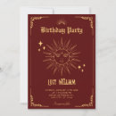 Search for sun birthday invitations Celestial