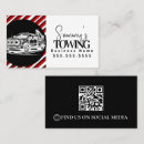 Search for tow truck business cards Towing