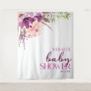 Search for purple flowers backdrops Baby shower