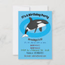Search for orca whale party invitations Arctic