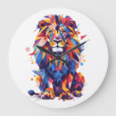 Search for colorful lion art Modern
