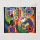 Search for rhythms postcards Abstract