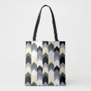 Search for grey chevron bags Black