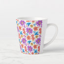 Search for purple and white flowers mugs Nature