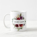 Search for burgundy floral mugs Pink