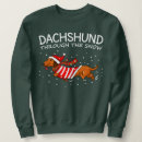 Search for dachshund christmas sweater clothing Reindeer