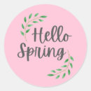 Search for hello spring stickers Pink