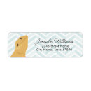 Search for yellow chevron return address labels Cute