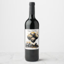 Search for new years wine labels Design
