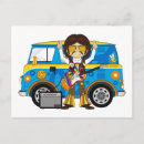 Search for camper van postcards Hippie