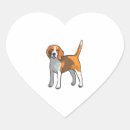 Search for heart beagle stickers Dog
