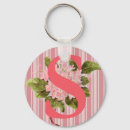 Search for flower monogram key rings Stripes