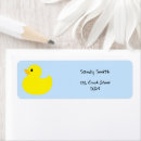 Search for ducks return address labels Yellow