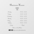 Search for hours business signs Simple