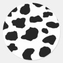 Search for black and white cow stickers Cowhide
