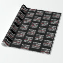 Search for retirement wrapping paper Thin red line