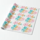 Search for aloha wrapping paper Birthday