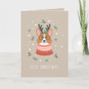 Search for corgi christmas cards Cosy
