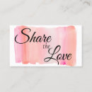 Search for share the love referral cards Girly