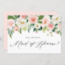 Search for peach bridesmaid cards Will you be my