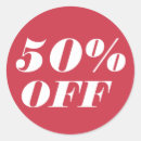 Search for percent off stickers Price
