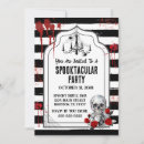 Search for blood halloween invitations Skull