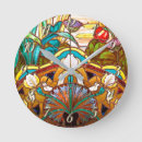 Search for art glass clocks Teal