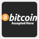 Search for acceptable stickers Bitcoin accepted here