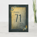 Search for 71st birthday cards Vintage