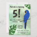 Search for macaw birthday invitations Parrot