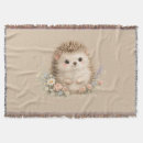 Search for hedgehog blankets Woodland animal