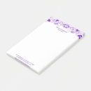 Search for purple post it notes White