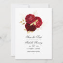 Search for red gold save the dates Typography