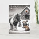 Search for pony christmas cards Snow