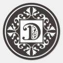 Search for alphabet d stickers Monogrammed