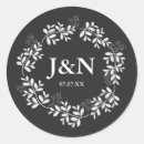 Search for leaves wreath stickers Rustic