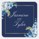 Search for navy blue yellow wedding stickers Modern