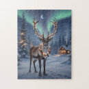 Search for reindeer puzzles Night