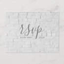 Search for brick rsvp cards Elegant