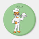 Search for funny chef magnets Cartoon