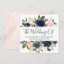 Search for pink and blue wedding invitations Watercolor