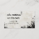 Search for typewriter business cards White
