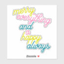 Search for merry everything stickers Cute