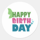 Search for happy birthday butterfly stickers Pink
