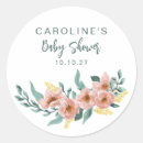 Search for pink and mint green stickers Baby shower