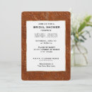 Search for tan bridal shower invitations Brown