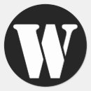 Search for w stickers Alphabet