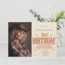 Search for vintage birthday invitations Fifty