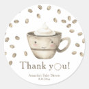Search for thank you shower stickers Watercolor