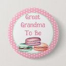 Search for grandma to be baby shower badges Great grandmother